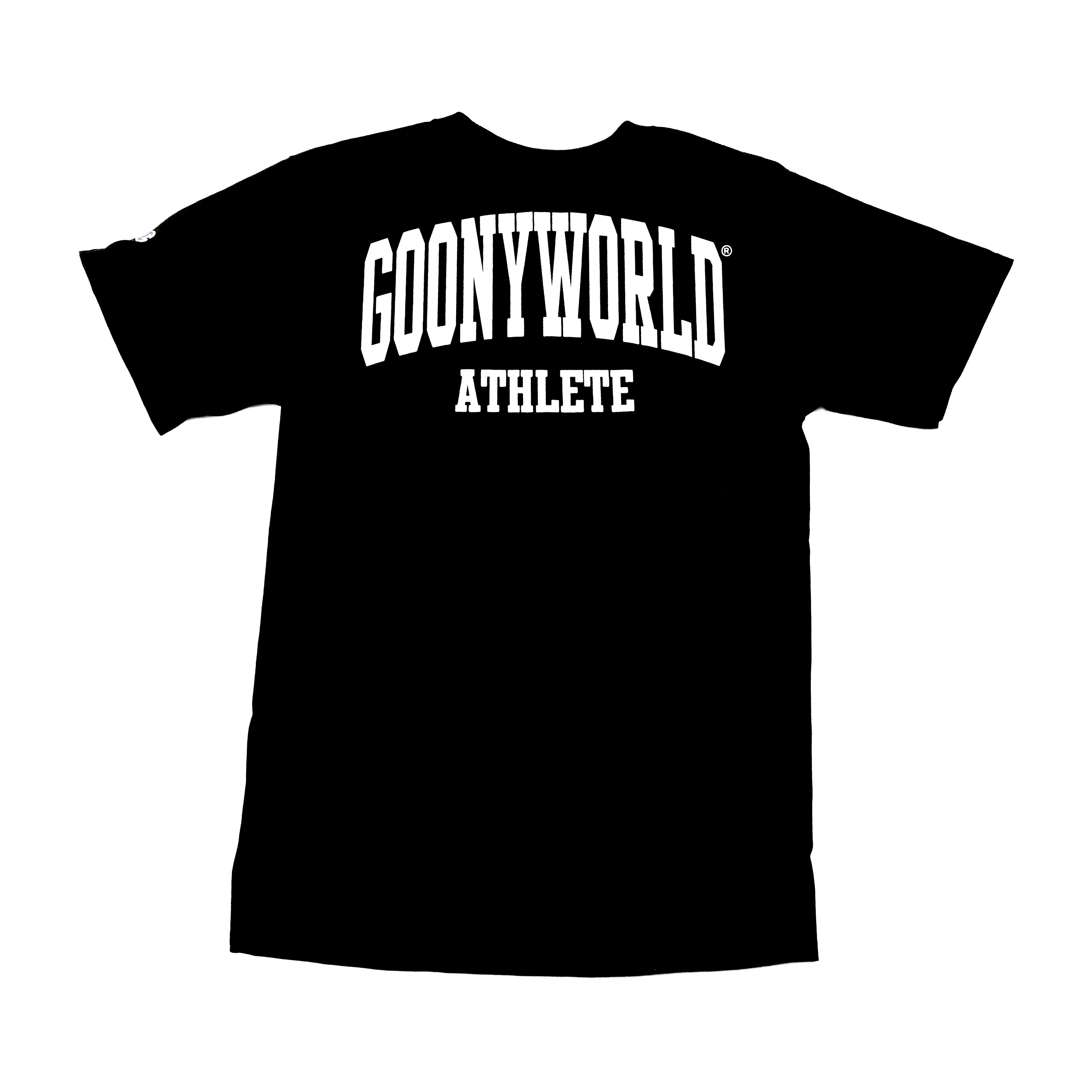 GOONYWORLD® ATHLETE T-SHIRT BLACK