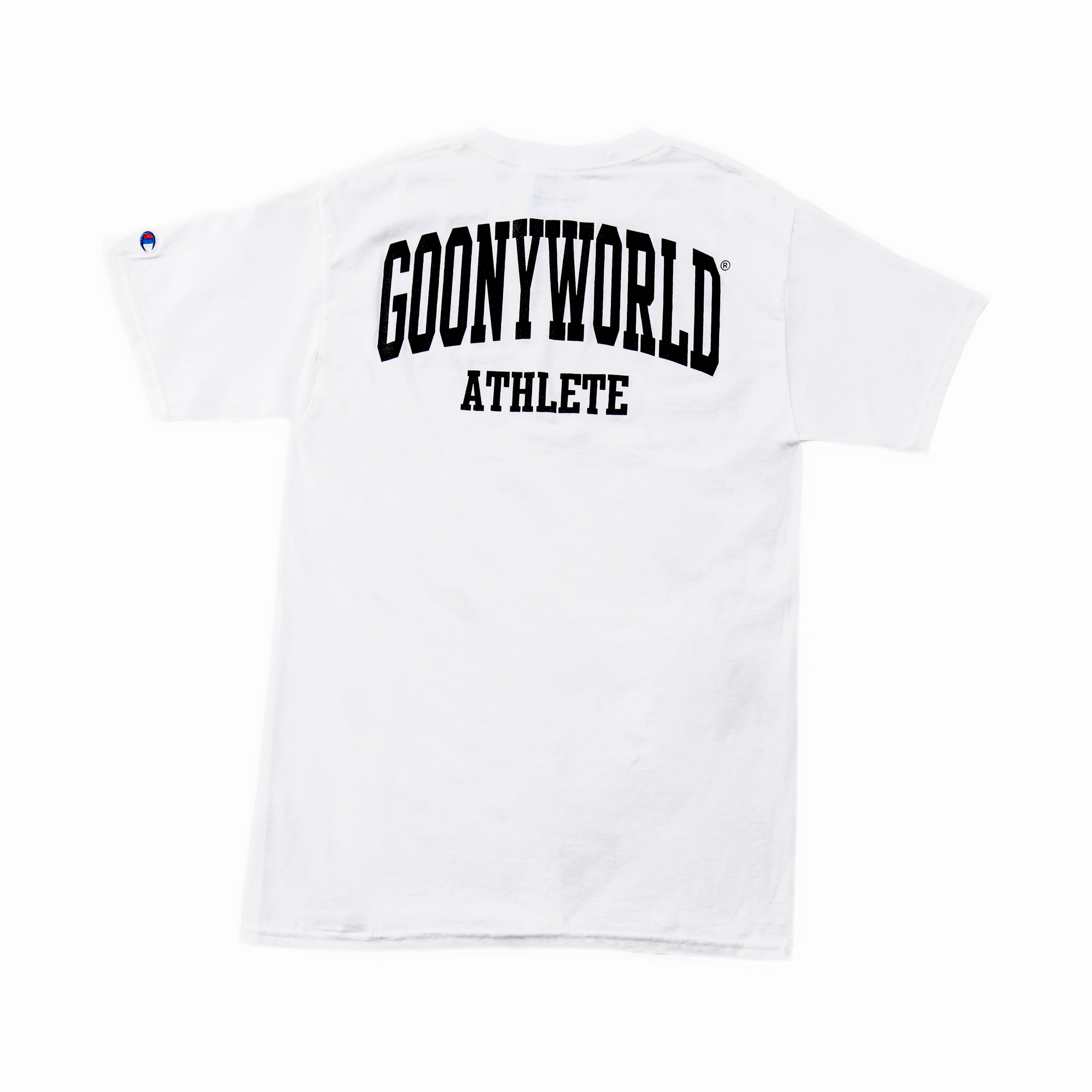 GOONYWORLD® ATHLETE T-SHIRT WHITE
